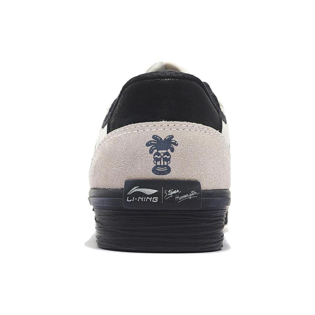 Li Ning Steven Harrington X  Fabric Synthetic Leather Slip Resistant Shock Absorbing Wear Resistant Low Top Skate Shoes Women Skate Shoes AECS072-2