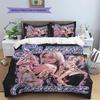 Sabrina Carpenter Pattern Bedding,Quilt Set Quilt Cover Pillowcase Home Birthday Gift(1 * duvet cover + 2 * pillowcase, without core)