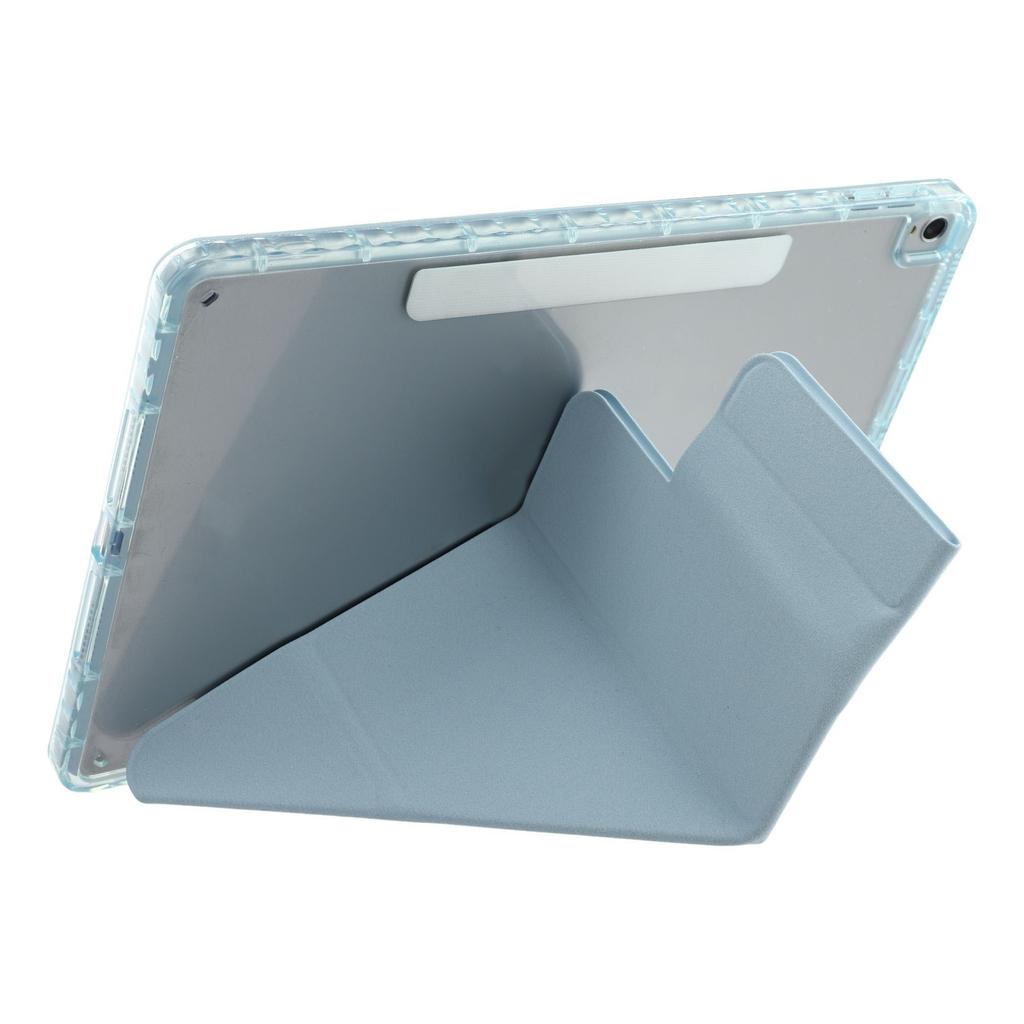 Tablet Case For iPad 10.2 (2021)/(2020)/(2019)/Air 10.5 inch (2019) Magnetic Dual Clasp PU TPU Acrylic Origami Stand Cover