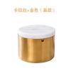 BREuropean Style Marble Alloy Ashtray with Lid Anti Fly Ash Luxury Stainless Steel Car Brass Color Multifunctional Ashtray DecorEY
