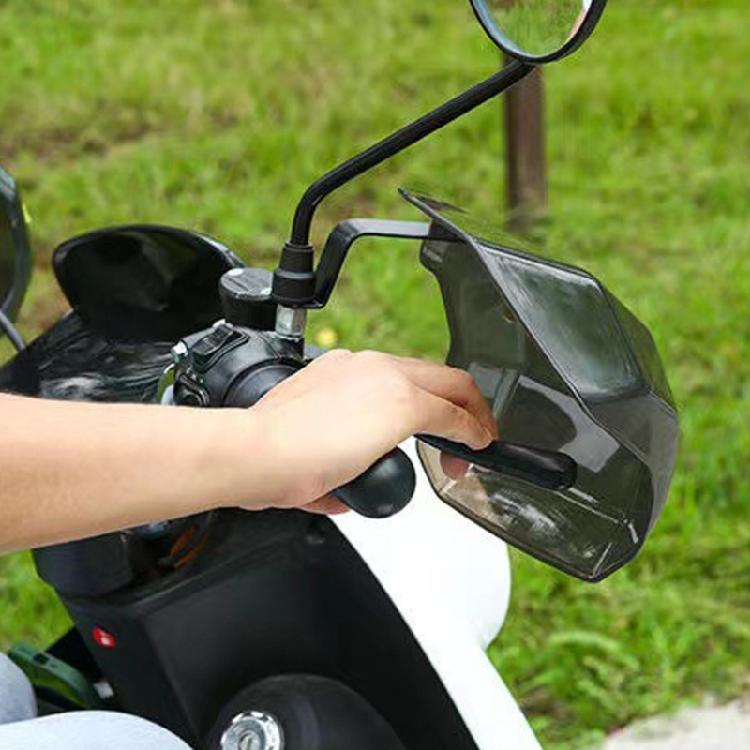 Motorrad-Handgriffschutz-Abdeckungen, Widerstandsfähig gegen widrige Wetterbedingungen, Schnelle Montage, Verstellbar für den Fahrerkomfort