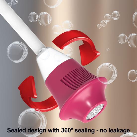 Bubble Machine with Lights Multi-Button Adjustment Automatic Vertical Bubble Maker with Adjustable Height Up To 47 Inches Rechargeable Bubble Blower