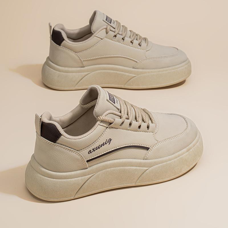 Spring Little White Shoes New Female Versatile Student Platform Sports Board Shoes Casual Shoes Female SH506