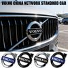 Für Rdesign V40 V50 S40 S80 XC60 S60 XC40 C40 V90 XC60 S90 T6 Auto Frontklappe Kühlergrill Emblem Abdeckung Auto Außenzubehör
