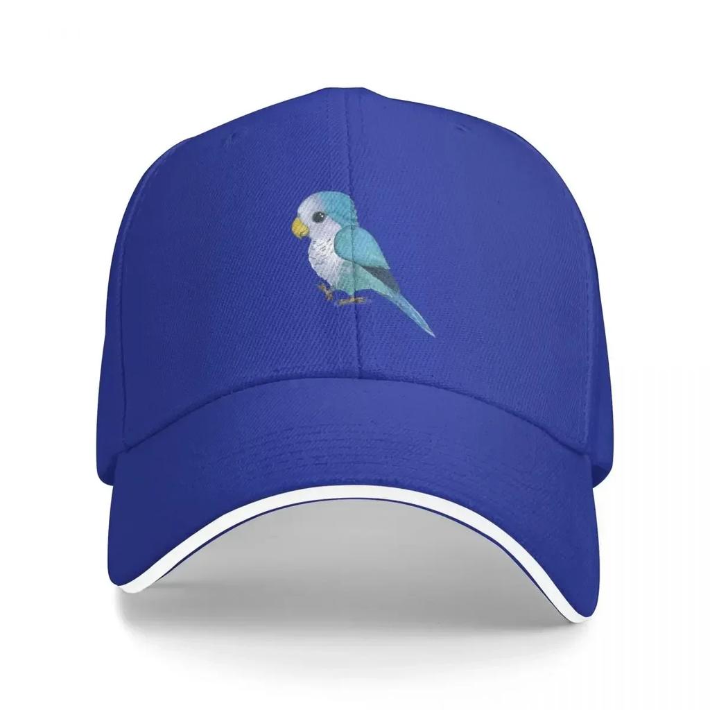 Very cute blue parrot Baseball Cap Snapback Cap Sunscreen Golf Hat Luxury Hat Unisexs Luxury Womens