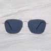 Women's and Men's High-End Polarized Metal Sunglasses - P8650 Square Frame, Anti-Glare, Sun Protection