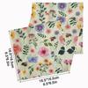 20pcs/pack Decoupage Table Paper Napkins Elegant Tissue Flower Birthday Wedding Party Home Beautiful Decor