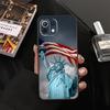 America Flag Statue of Liberty Case For Xiaomi 14T Pro 11T 12T 13T 13 14 15 Ultra POCO X7 Pro X3 X5 X6 M6 F5 F6 Pro Cover