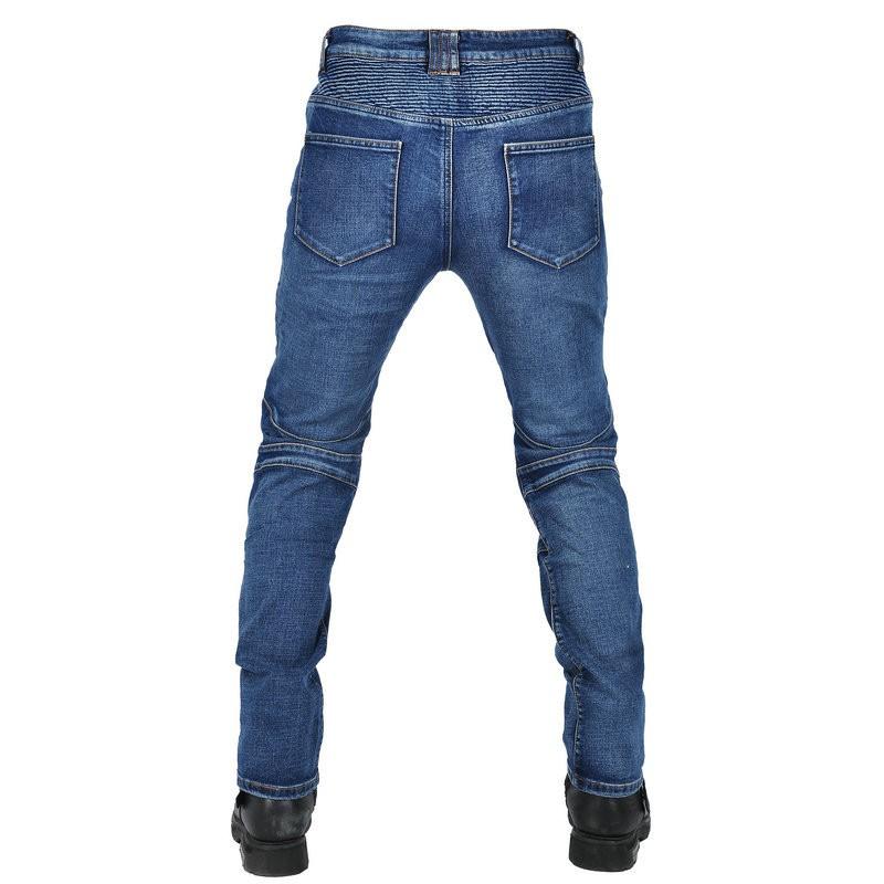 Mens Motorcycle Riding Pants With Extended Protection Stretch Cotton Abrasion-Resistant Tear-Proof Outdoor Use