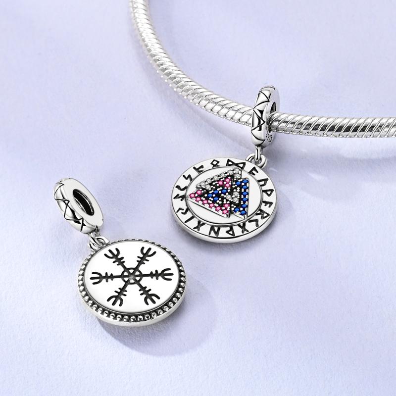 Past op Originele Armbanden Koperen Charms Kralen Diy Zirkonia Uil Hart Blauwe Olifant Beschermer Oog Verjaardag Sieraden Cadeaus