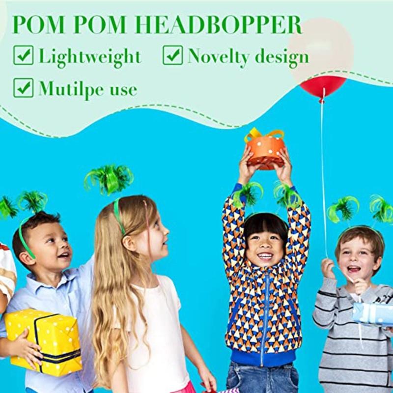 Vícebarevná paruka čelenka kostýmní doplňky třpytivá omotaná culíky hlavová ozdoba pro dívky děti vlasy peří potřeby