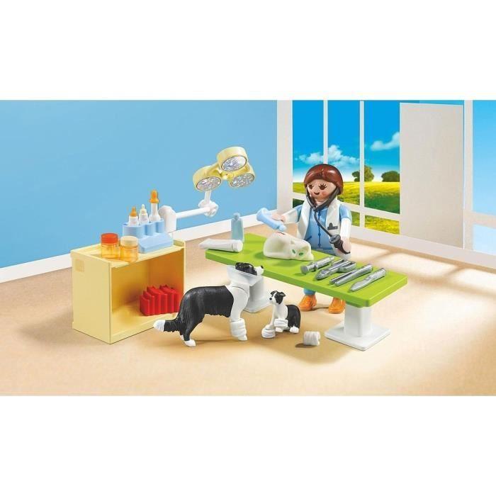 PLAYMOBIL 5653 Valisette Vétérinaire, City Life, Soin des animaux, Jeu de rôle créatif, 39 pieces, Des 4 ans