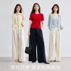 Zero Binding Feeling "Laisai" Wide Leg Pants