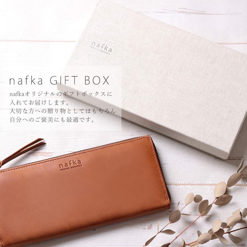 nafka Women's Long Wallet, Genuine Mostro Leather, Simple L-Zip Closure, Thin Gusset, Made in Japan [NFK-72006] (Yellow)