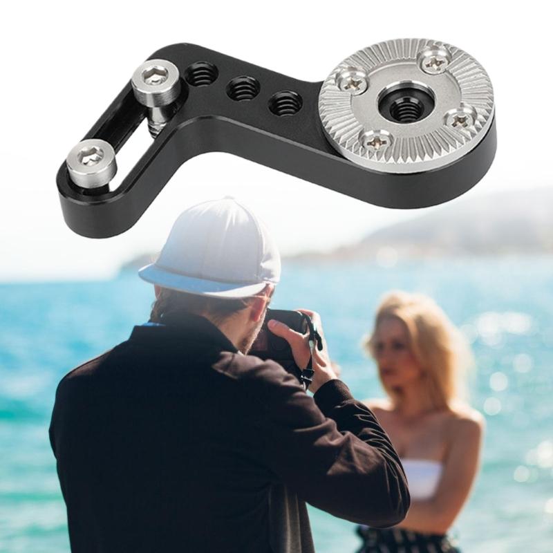 L Shape M6 To 1/4 Screw Photography Adapters for Multiple Device Connection Enhancing Efficiency In Studio and Outdoor Shoots