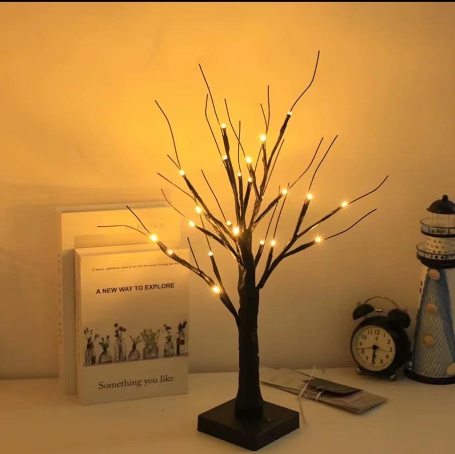 

LED Birch Tree String Lights for Indoor Christmas Decoration Warm White