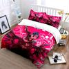 Anime Character Bold Character Art Decor Set Soft Comfortable Duvet Cover Bedding Set Included 1*Duvet Cover & 2*Pillowcases
