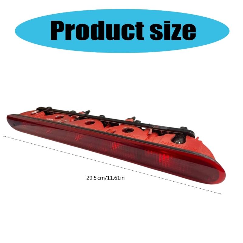High Mount 3rd Brake Light Lamp for 206 207 6350K5 6351EL Replacement Auto Third Brake Tail Rear Brake Light