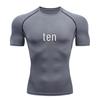 Retro Quick-Dry American Outdoor Fitness T-Shirt - Short Sleeve Round Neck Pullover
