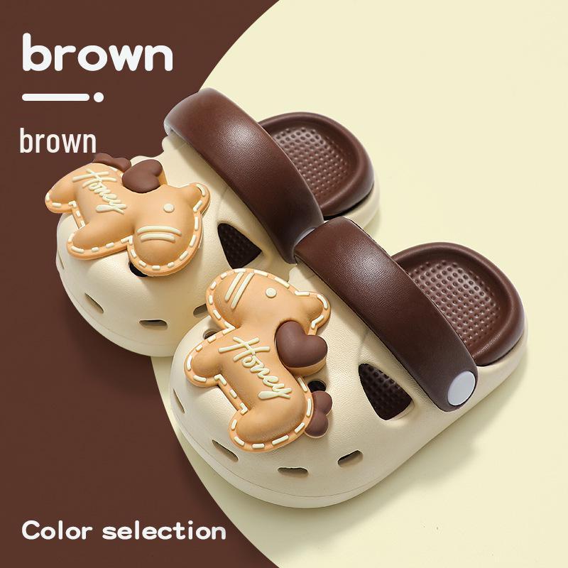 Kinder Crocs-Style EVA Rutschfeste Sommer Cartoon Hausschuhe für Jungen & Mädchen, Indoor & Strand Kleinkinderschuhe.
