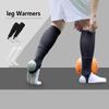 1Pair  Soft Breathable Football Soccer Shin Guard Sleeves Covers - Protective Shin Socks For Sports And Outdoor Activities