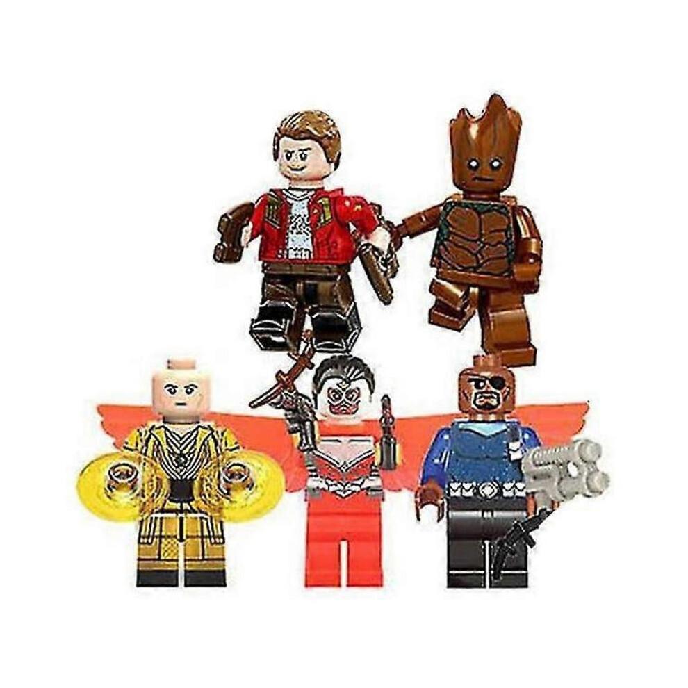 32 pezzi Marvel Avengers Supereroe Fumetto Mini Figure Dc Minifigure Regalo per Bambini