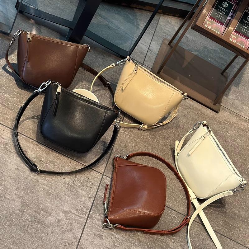 Women's Genuine Leather Small Crossbody Bag - 2026 Versatile Fashion Coin Purse with High-Quality Texture