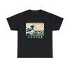 Aesthetic the Great Wave Off Kanagawa Graphic Design Japan Style T Shirt Unisex