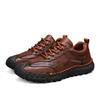 TUINANLE Casual PU Leather Men Boots Handmade Outdoor Comfortable Big Size 38-48 Business Sneakers Shoes for Men