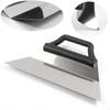 Car Tint Squeegee Comfortable Grip Flexible Stainless Steel Curved Easy To Use Convenient Film Scrap