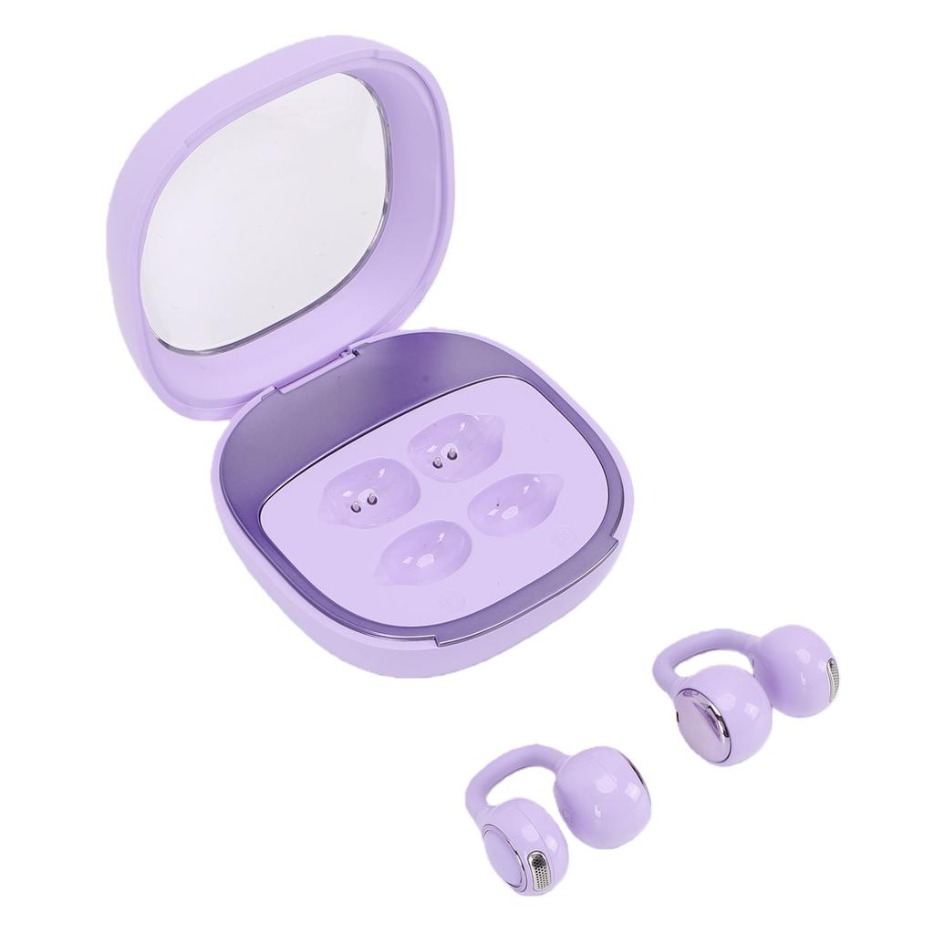 Clip On Earbuds Low Latency Lightweight Comfort Wireless   V6.0 Earphones   Battery Life