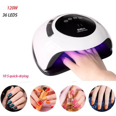 12036W LED UV Lamps Nail Dryer Fast Curing Speed Gel Light 12036W LED UV Lamps Nail Dryer Fast Curing Speed Gel Light