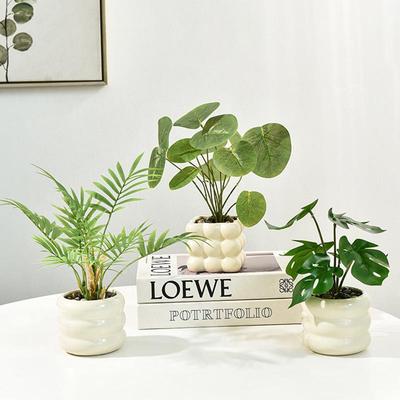 Bionic Bonsai Artificial Green Plants - Desktop Potted Decor for Home or Office