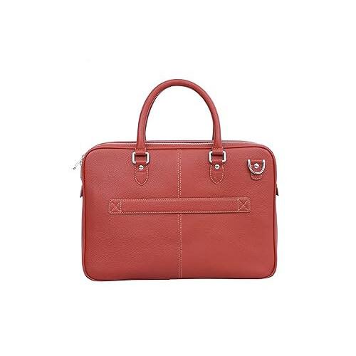 RSINC Handmade Genuine Leather 15.6 Inch Laptop Bag for Men | Dual Compartment B0BW49T5GD - Vinata