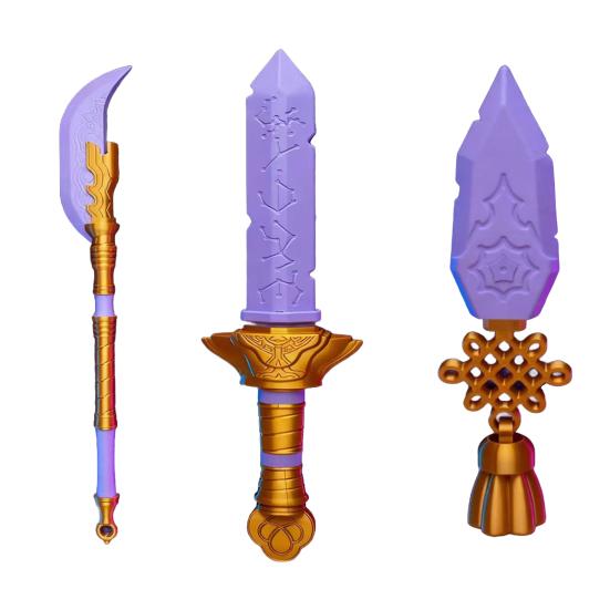 Anime Idol Cosplay Rekvizita Korea Pop Girl Kostým Doplněk 3D Tištěná Cosplay Zbraň pro Srazy Fanoušků Comic-Con Cosplay Párty