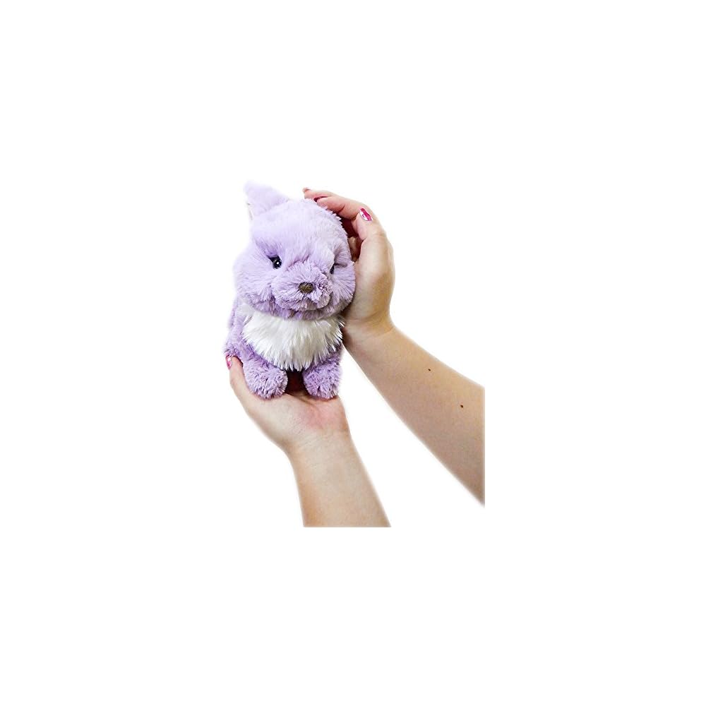 Sunlemon Lapinu Lilac Plush Rabbit Toy 12x18x16cm Animal Stuffed Toy
