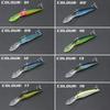 7-Color Wobbler Saltwater Fishing Lure 15.2cm Long Casting Rolling Hard Bait for Freshwater Fish Sea Bass Salmon Pike Cod Carp"