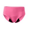 Ademende Menstruatieonderbroeken met Hoge Taille voor Plus Size met Absorberend Kruisje