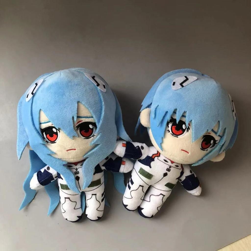 Neues Rei Spielzeug 20cm Kawaii Rei Asuka Weiches Anime Spielzeug Weihnachts-Geburtstagsgeschenk für Kinder Mädchen