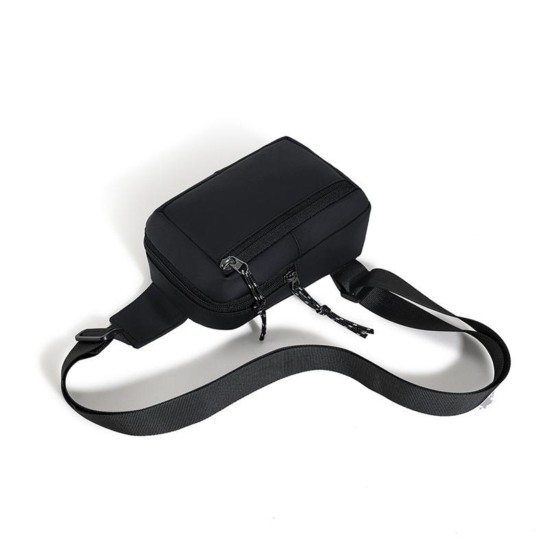 Fashion Men Chest Bag Shoulder Body Bag Simple Oxford Crossbody Bag For Male