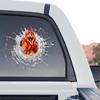 Chicken Car Stickers Funny Chicken Window Decals Poultry Car Bumper Decals 3D Realistic Rooster Decals Funny Car Stickers Funny Farm Animal Chicken