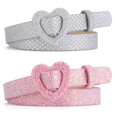 Shein Temu Exterior Decorative Children'S Belt Premium Casual Pin Buckle Pu Trouser Belt