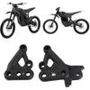 Footpeg Bracket, Durable CNC Aluminum Alloy Footpeg Mount Kit for Electric Dirt Bike Riders, Off Road Enthusiasts, Motorcycle Upgrade Scenarios