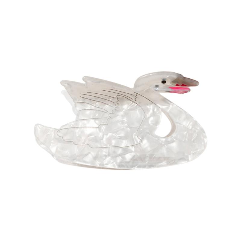 Cute Animal Hair Claw Clip, Compact PVC Hair Accessory for Daily Wear, Travel Styling and Decorative Hair Hold