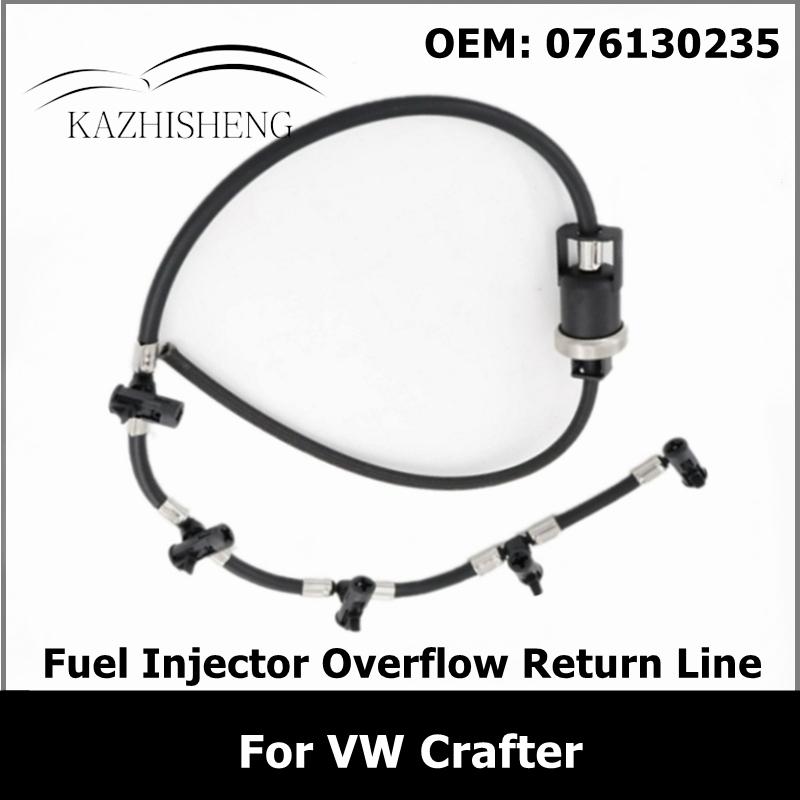 for VW Crafter Fuel Injector Overflow Return Line Hose  Hose 076130235