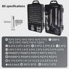 115-in-1 Precision Magnetic Screwdriver Set for Electronics Repair