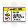 No Dogs Allowed Metal Sign Beware of Dog Private Property Warning Plaque Alert Dog-Free Zone Security Keep Dogs On Lead