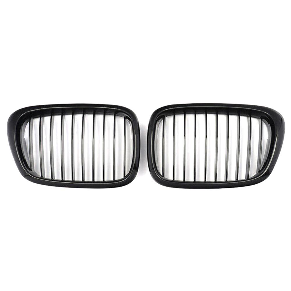 Glänzende schwarze Nieren für BMW 5er E39 (1995–2003) - Einfache Linienführung