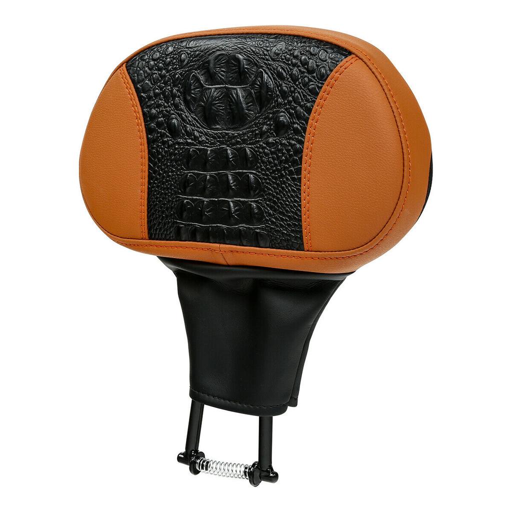 Motorcycle Driver Rider Backrest Pad For Harley Touring Road King Street Glide Electra Glide 2009-2023