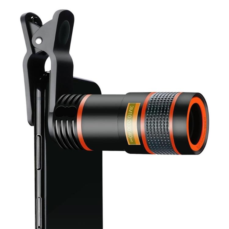 New Arrivals Factory Price 12X Telephoto Telescope Camera Zoom Mobile Phone 16 Degrees External Lens Bundle1